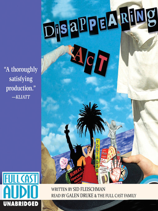 Title details for Disappearing Act by Sid Fleischman - Wait list